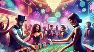 Antarmuka Three Card Poker ayahqq menampilkan tangan pemain, kartu dealer, dan opsi taruhan dengan jelas